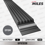 Miles 6 * * * 8